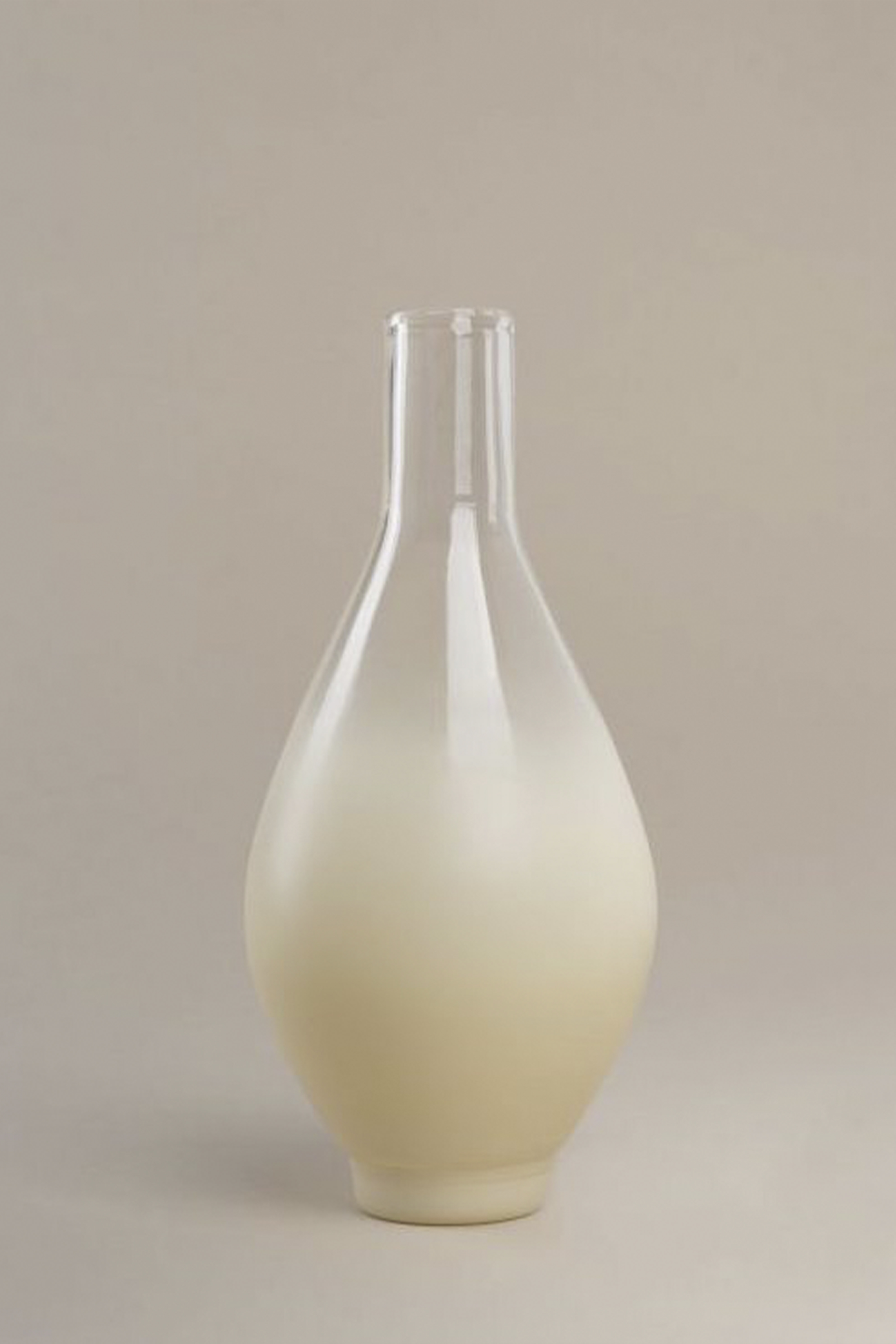 OK VASE BEIGE DEGRADE