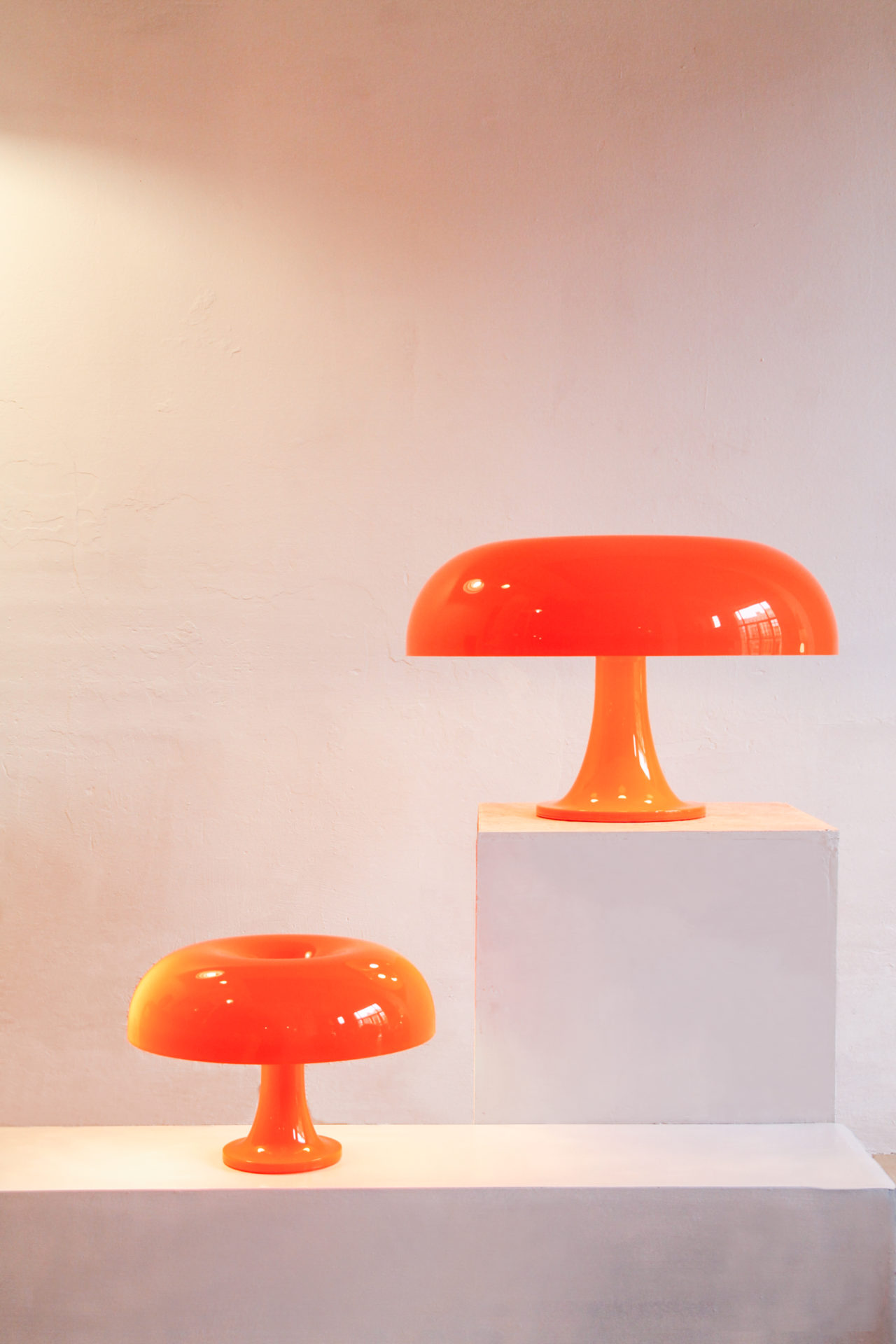 Orange NESSINO lamp by Artemide — Les Eines